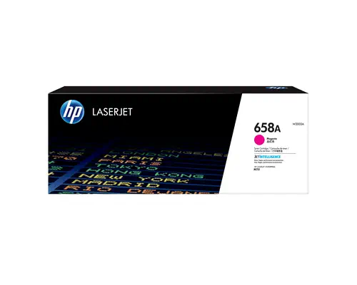 Toner magenta LaserJet HP 658A authentique - visuel 7
