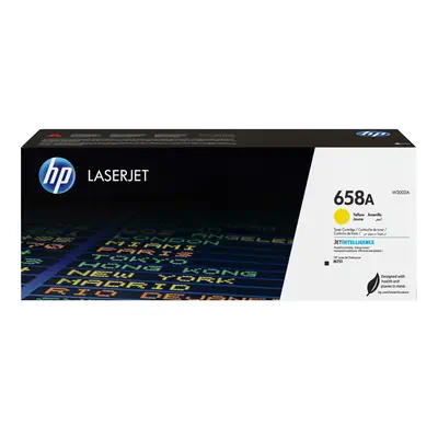Toner jaune LaserJet HP 658A authentique - visuel 7