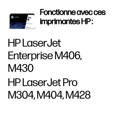 HP 59A Toner noir LaserJet authentique - visuel 1