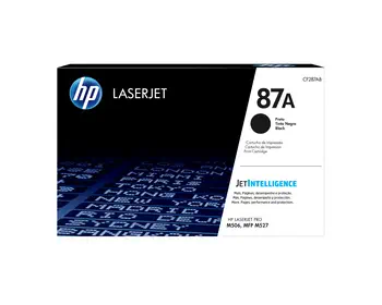 Livraison gratuite HP 87A toner LaserJet noir authentique