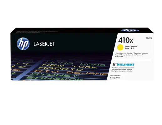 410X toner LaserJet jaune grande capacité authentique - HP - Toner - visuel 1