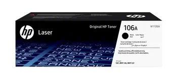 Avantages Cartouche de toner laser authentique HP 106A, noir