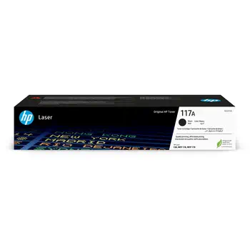 Livraison rapide Cartouche de toner laser authentique HP 117A, noir