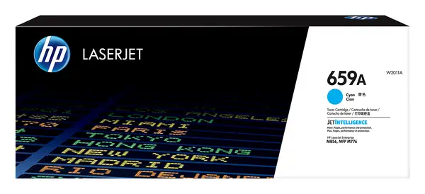 Toner cyan LaserJet HP 659A authentique - visuel 7