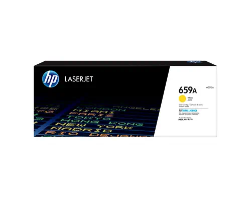 Toner jaune LaserJet HP 659A authentique - visuel 3