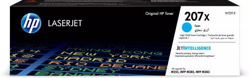 Revendeur officiel HP 207X Cyan LaserJet Toner Cartridge