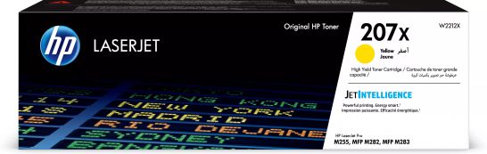 Achat HP 207X Yellow LaserJet Toner Cartridge sur hello RSE