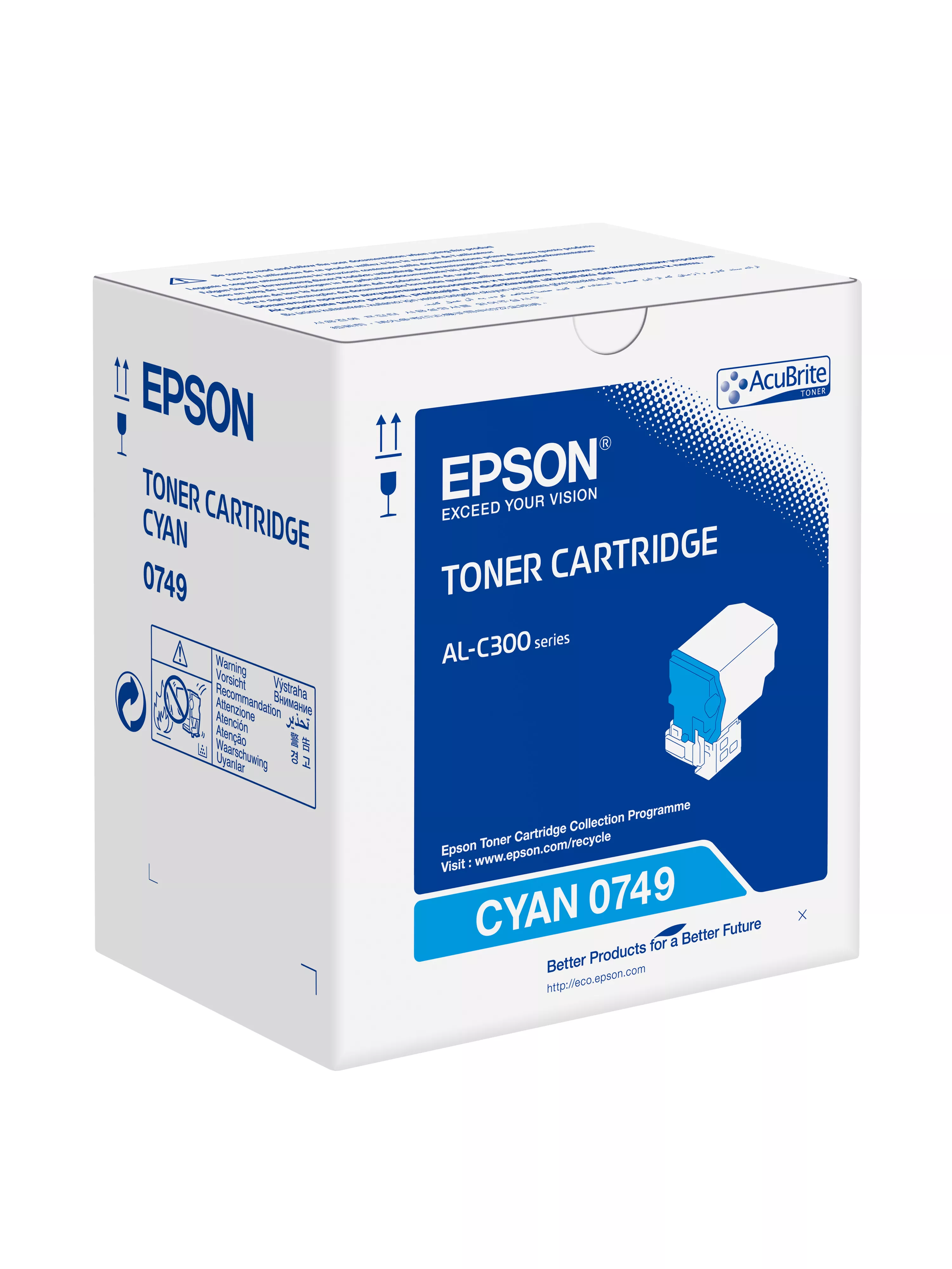 Achat EPSON AL-C300 cartouche de toner cyan capacité standard et autres produits de la marque Epson