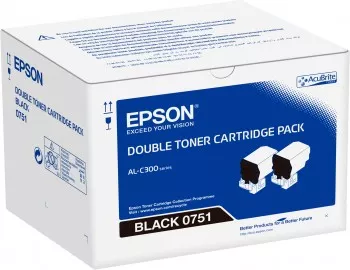 Revendeur officiel EPSON AL-C300 cartouche de toner noir capacité standard