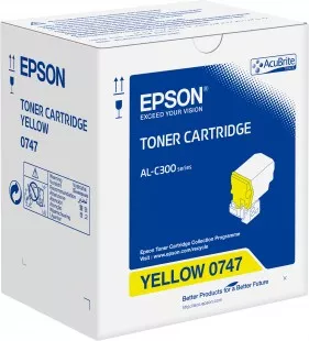 Revendeur officiel EPSON AL-C300 cartouche de toner jaune capacité standard