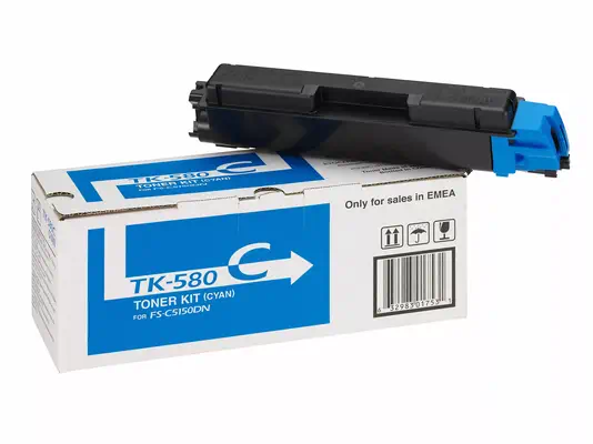 KYOCERA TK-580C - Kyocera - Toner - visuel 3