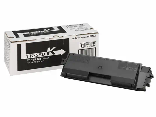 KYOCERA TK-580K Cartouche de toner 1 pièce(s) Original Noir - Kyocera - Toner - visuel 2