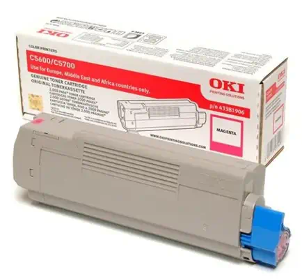 OKI 43381906 Cartouche de toner 1 pièce(s) Original Magenta - Toner - visuel 1