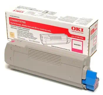 Comparaison OKI 43381906 Cartouche de toner 1 pièce(s) Original Magenta