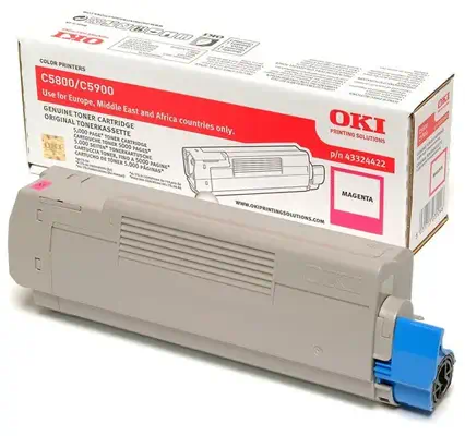 OKI 43324422 Cartouche de toner 1 pièce(s) Original Magenta - Toner - visuel 1