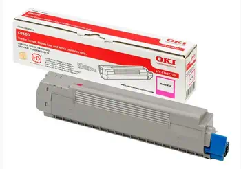 OKI C8600, C8800 cartouche de toner magenta capacité revendeur officiel