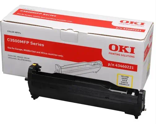 OKI C831 C841 cartouche de toner jaune capacité standard 10 - Toner - visuel 1