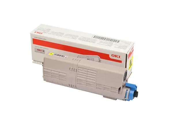 OKI 46490605 Cartouche de toner 1 pièce(s) Original Jaune - Toner - visuel 1