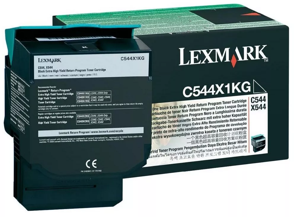 Achat LEXMARK C544, X544 cartouche de toner noir très haute au meilleur prix