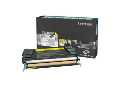 Achat LEXMARK C734, X734 cartouche de toner jaune capacité et autres produits de la marque Lexmark