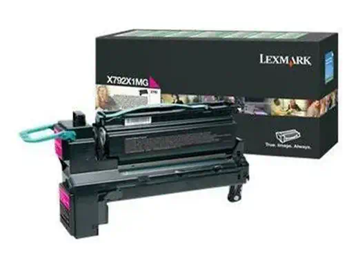 Lexmark X792X1MG Cartouche de toner 1 pièce(s) Original Magenta - Toner - visuel 1