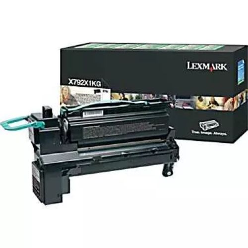 Vente LEXMARK X792 toner noir rendement très élevé 20.000 pages au meilleur prix