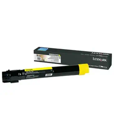 LEXMARK X950, X952, X954 cartouche de toner jaune Lexmark - visuel 1 - hello RSE - Très haute capacité