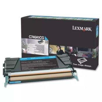 Achat LEXMARK C746, C748 cartouche de toner cyan capacité et autres produits de la marque Lexmark