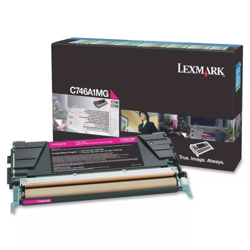 Vente LEXMARK C746, C748 7K cartouche de toner magenta capacité standard au meilleur prix