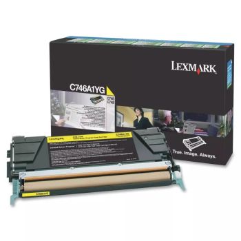 Achat LEXMARK C746, C748 7K cartouche de toner jaune capacité au meilleur prix