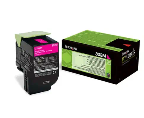 Lexmark 802M Cartouche de toner 1 pièce(s) Original Lexmark - visuel 1 - hello RSE - Toner Unison