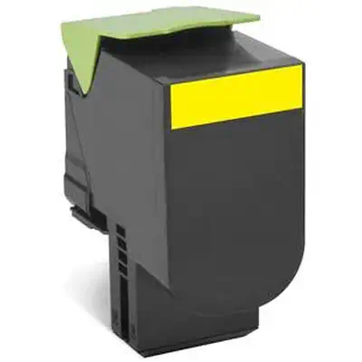 LEXMARK 802XY cartouche de toner jaune très haute Lexmark - visuel 1 - hello RSE - Toner Unison