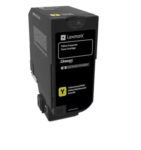 Revendeur officiel LEXMARK Toner Corporate Yellow for CS720 CS725 CX725