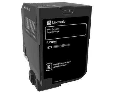 Achat LEXMARK Toner Corporate Black for CS720 CS725 CX725 3k sur hello RSE