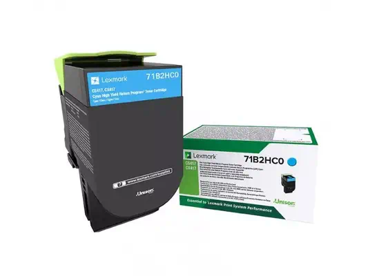 LEXMARK 3.5K Return Program Cartouche Cyan CS/CX417 Lexmark - visuel 1 - hello RSE - Toner Unison