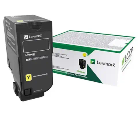 Lexmark 73B20Y0 Cartouche de toner 1 pièce(s) Original Jaune - Toner - visuel 1