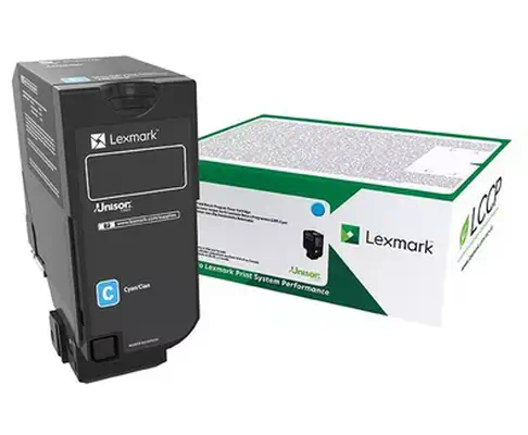 Achat Toner LEXMARK 10K Return Program Cartouche Cyan CS/CX727