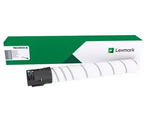 Lexmark 76C00C0 Cartouche de toner 1 pièce(s) Original Cyan - Toner - visuel 1
