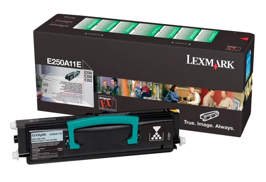 Lexmark E250A11E Cartouche de toner 1 pièce(s) Original Noir - Toner - visuel 1