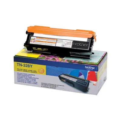 TN-328Y - Cartouche de toner Brother originale – Jaune - Toner - visuel 1