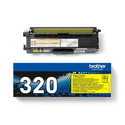 TN-320Y - Cartouche de toner Brother originale – Jaune - Toner - visuel 4