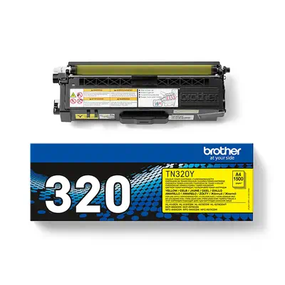 TN-320Y - Cartouche de toner Brother originale – Jaune - Toner - visuel 4