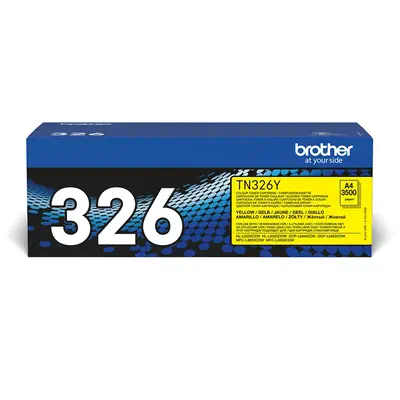 TN-326Y - Cartouche de toner Brother originale – Jaune - Toner - visuel 1