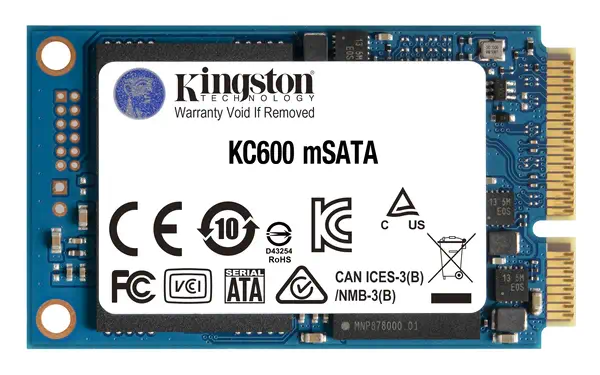 Kingston Technology SSD KC600 mSATA3 de 1 024 Go - Disque dur SSD - visuel 1