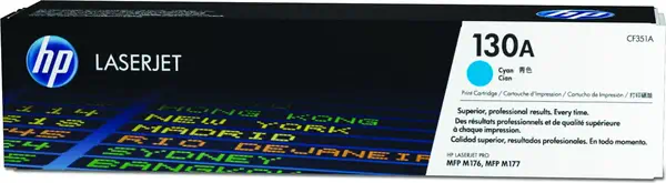 Cartouche de toner cyan d'origine HP LaserJet 130A - Toner - visuel 8