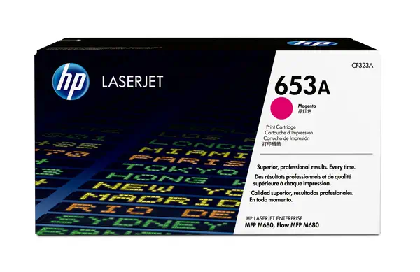 Achat Toner HP 653A original Toner cartridge CF323A magenta standard sur hello RSE