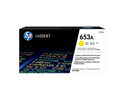HP 653A toner jaune authentique LaserJet - Toner - visuel 7