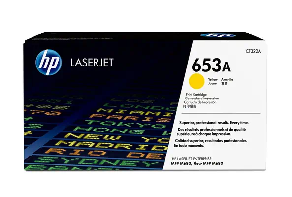 HP 653A toner jaune authentique LaserJet - Toner - visuel 2