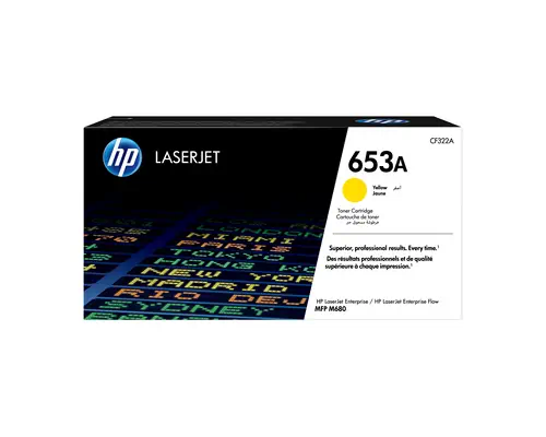 HP 653A toner jaune authentique LaserJet - Toner - visuel 1
