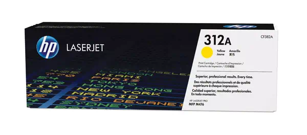 Vente Toner HP 312A original Toner cartridge CF382A yellow standard sur hello RSE